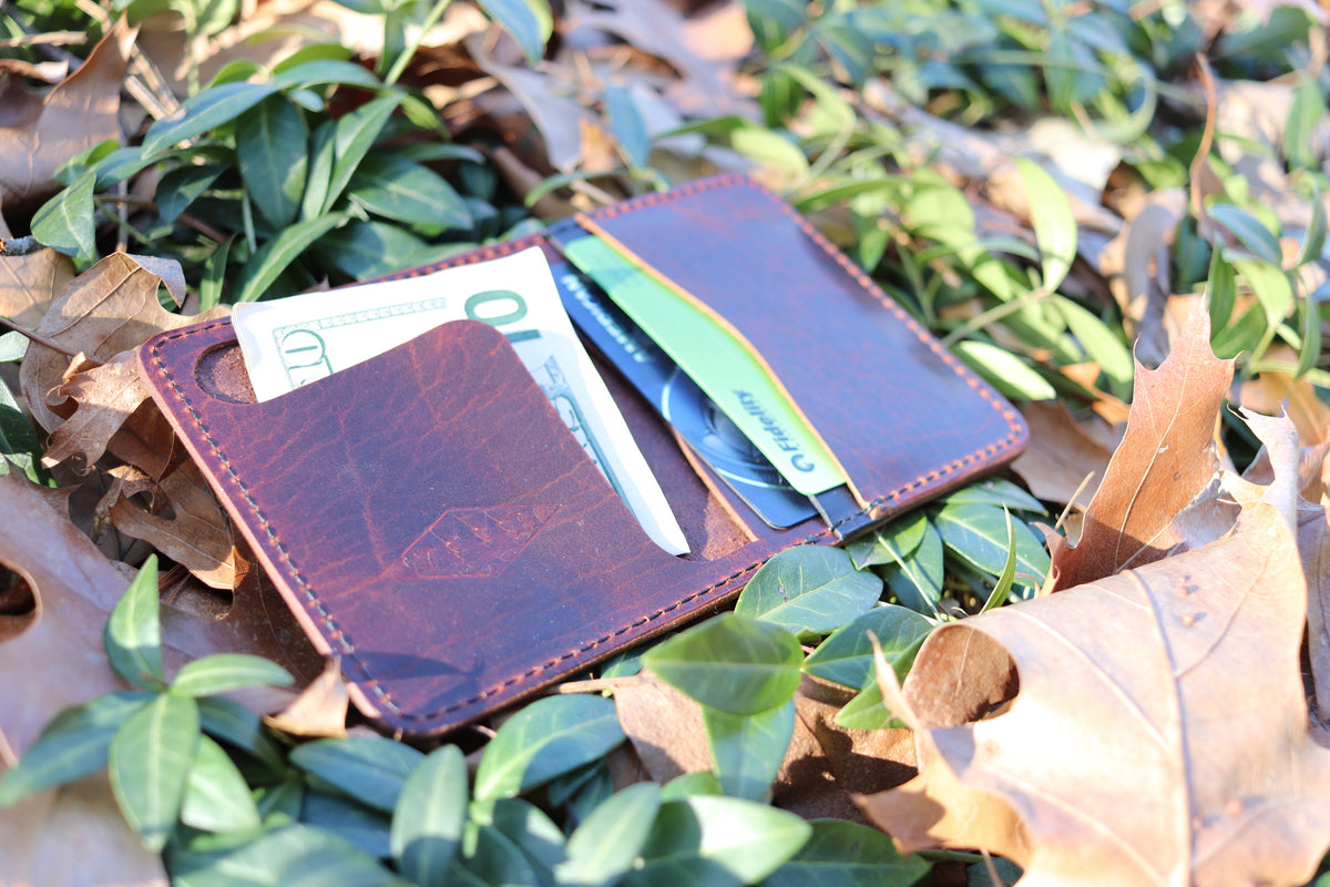 Timber Wallet Timber Wallet (Sample Sale) – Woods Hollow Leather Co.
